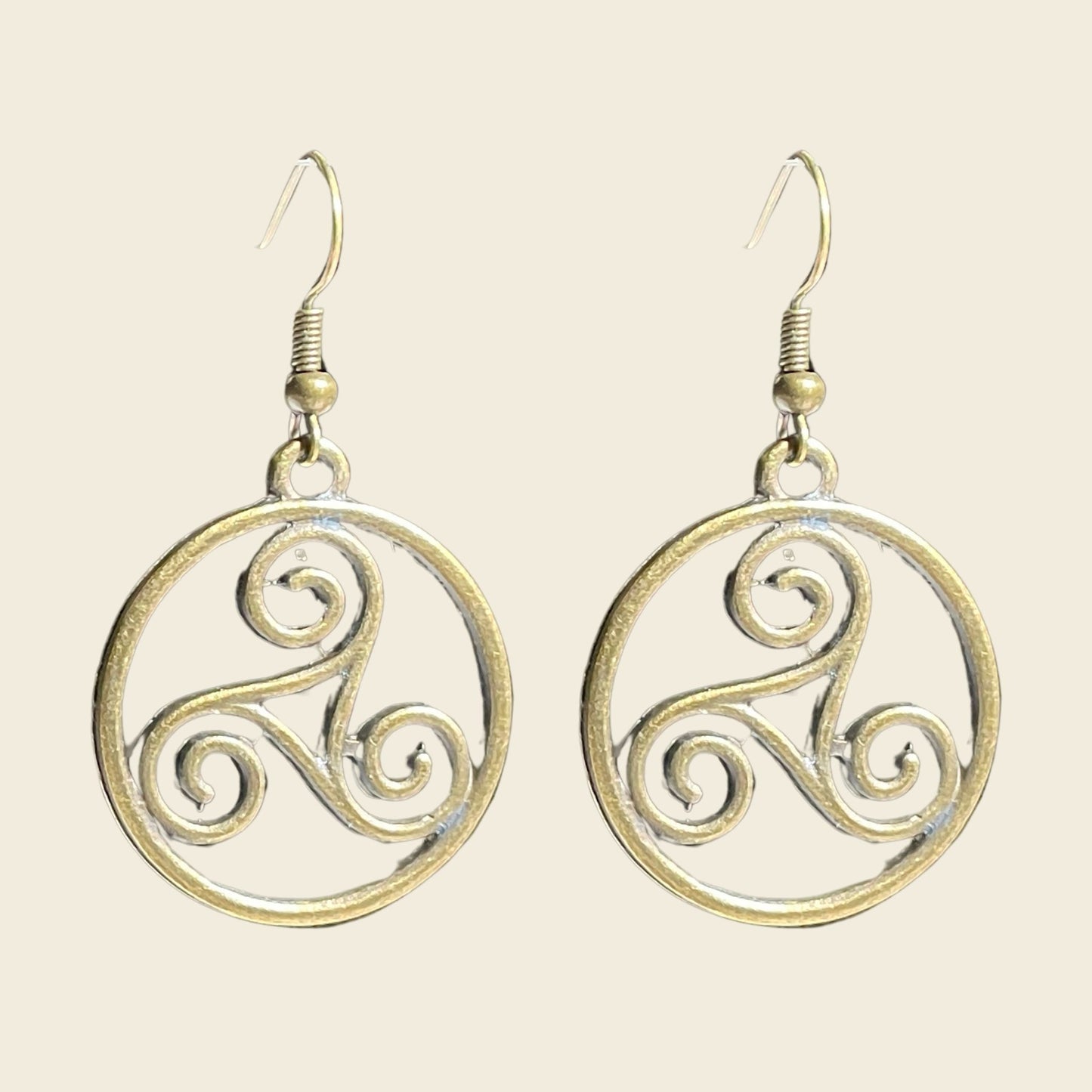 Celtic Spiral Knot Earrings