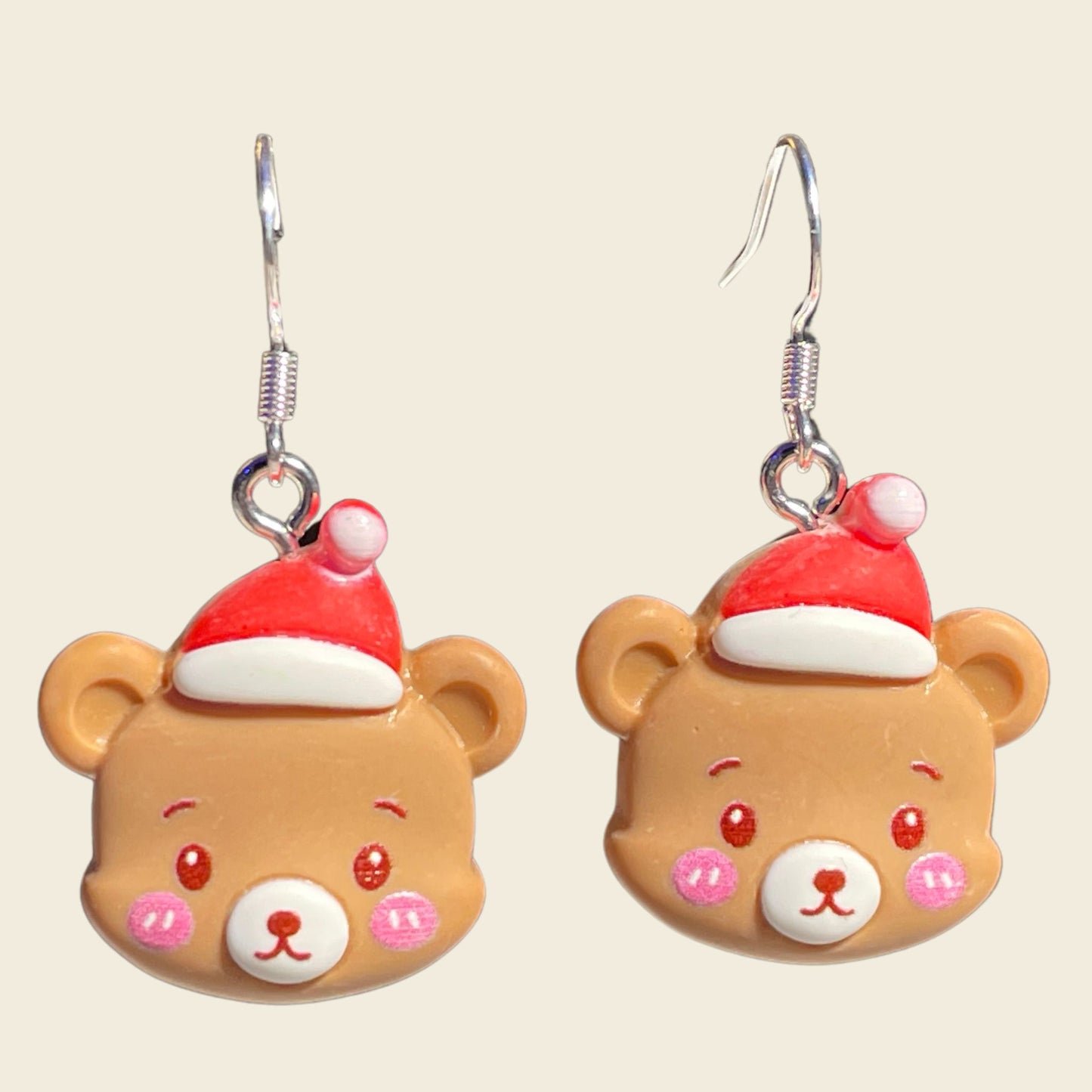 Christmas Teddy Bear Heads